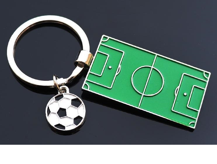 Soccer Field Key Chain